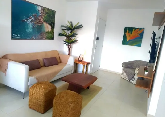 Apto 300Mts Da Praia, Vista Para O Mar, Churrasqueira, Wi-Fi, Tv A Cabo, Ar Condicionado, Totalmente Equipado.